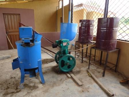 Installed Vertical Digester