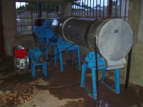 Rotary Dryer Installed